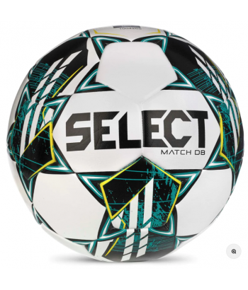 SELECT MATCH DB V23 FIFA Basic, мяч футбольный (бел/зел/жел, 5)